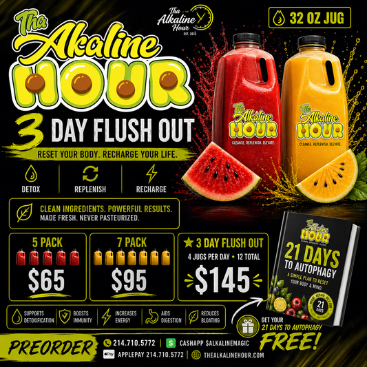 The Watermelon Flush Out — Cold Pressed Alkaline Juice